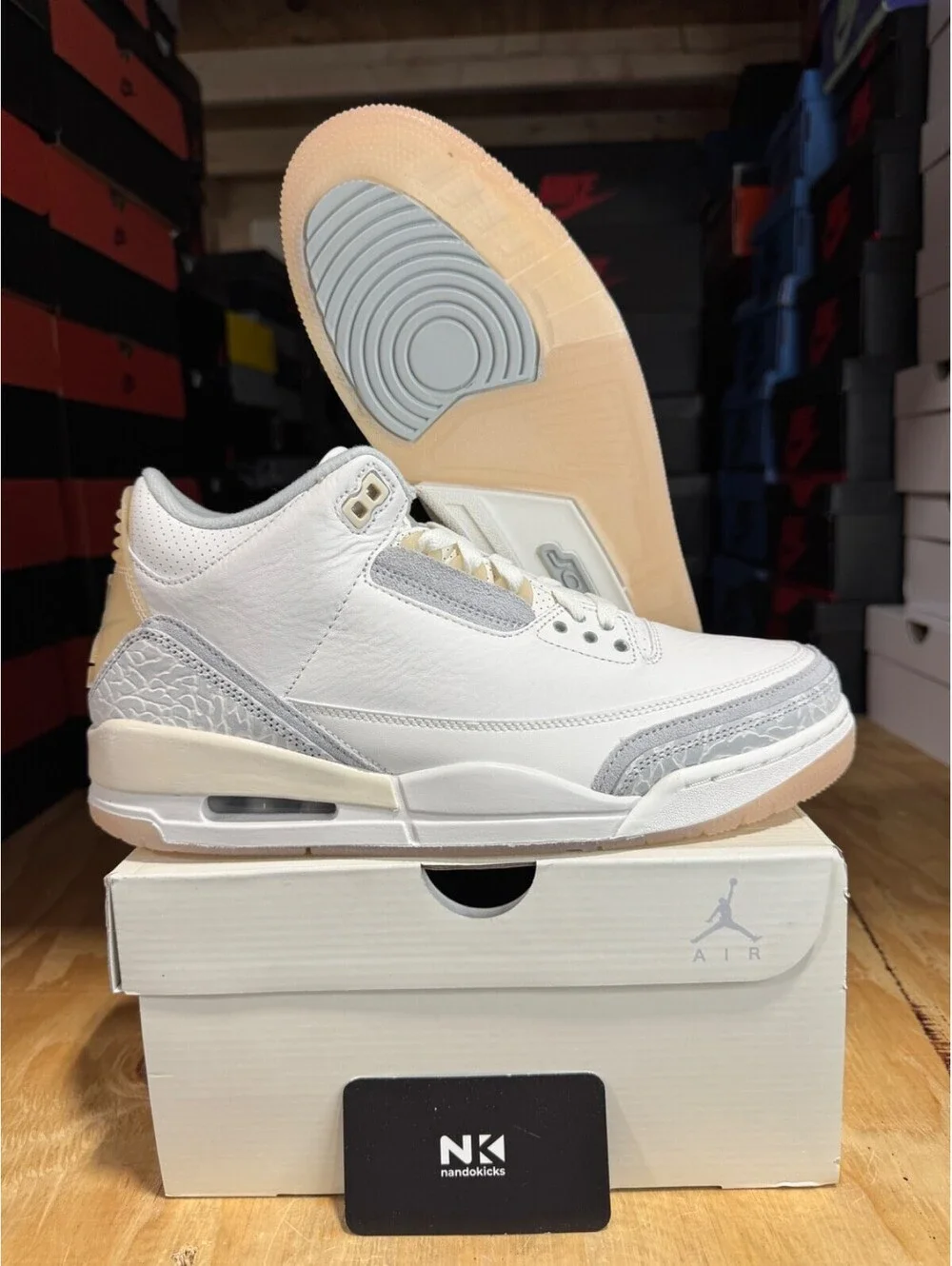 Air Jordan 3 Retro SE Craft 'Ivory' FJ9479-100 NEW MENS SIZE 10